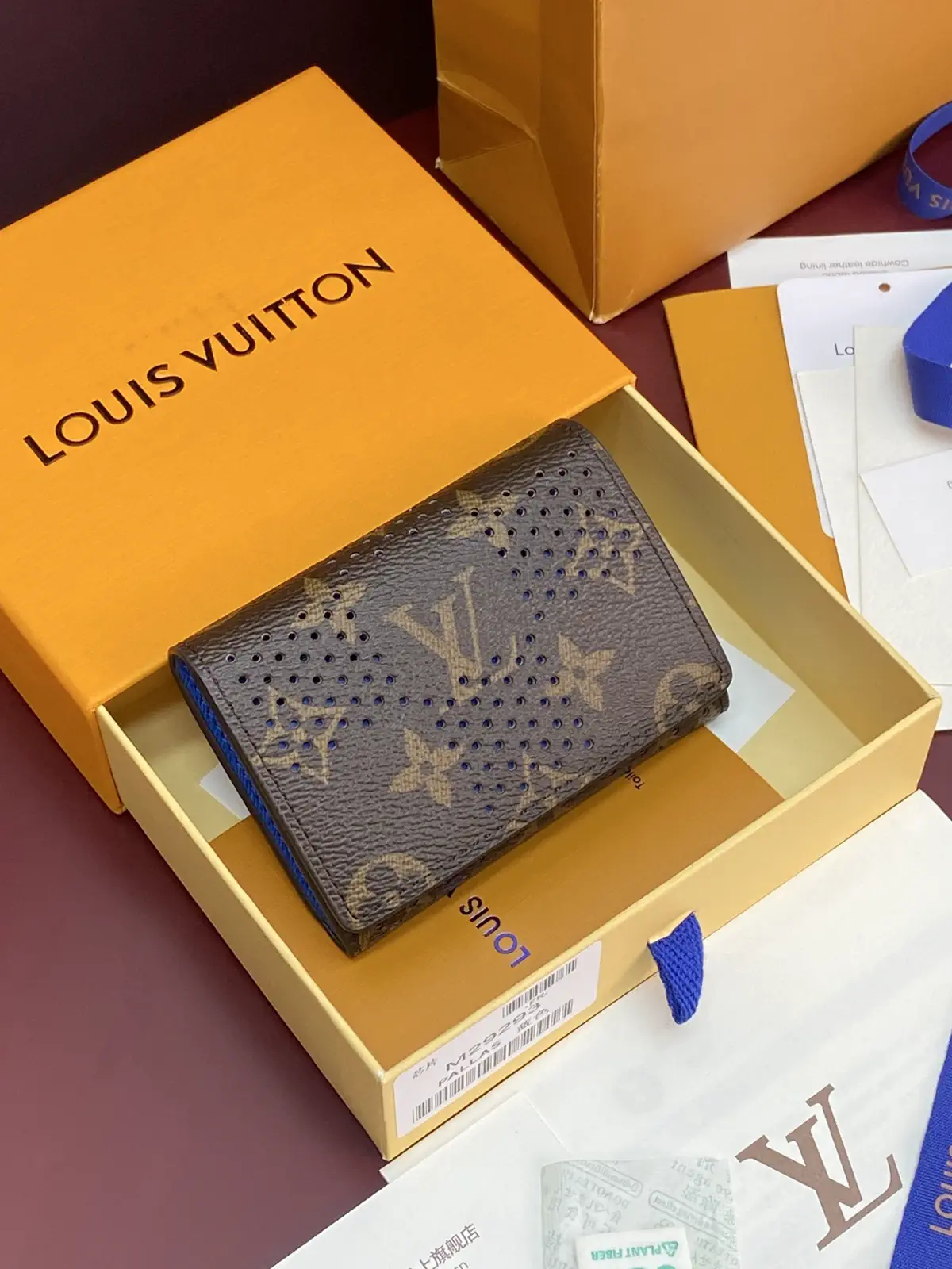 Louis Vuitton Monogram Perforated Card Holder image 1