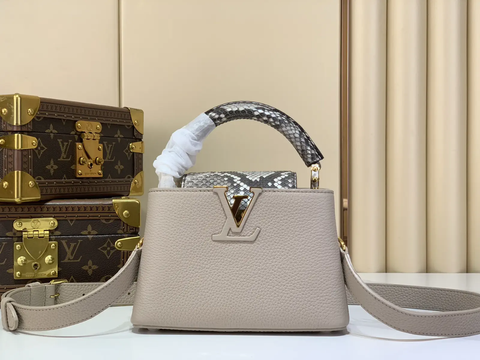 Louis Vuitton Capucines Mini Top Handle Bag image 1