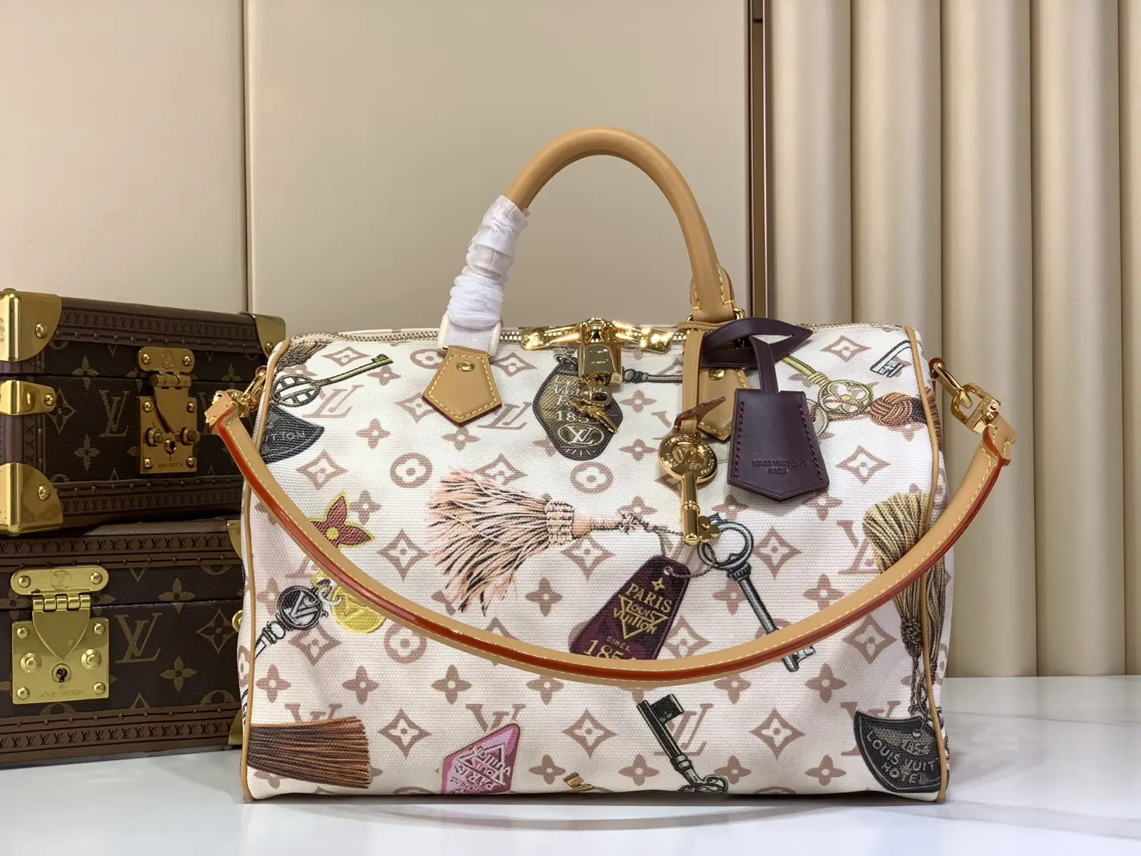 Louis Vuitton Getaway Speedy 30 Soft Top Handle Bag image 1