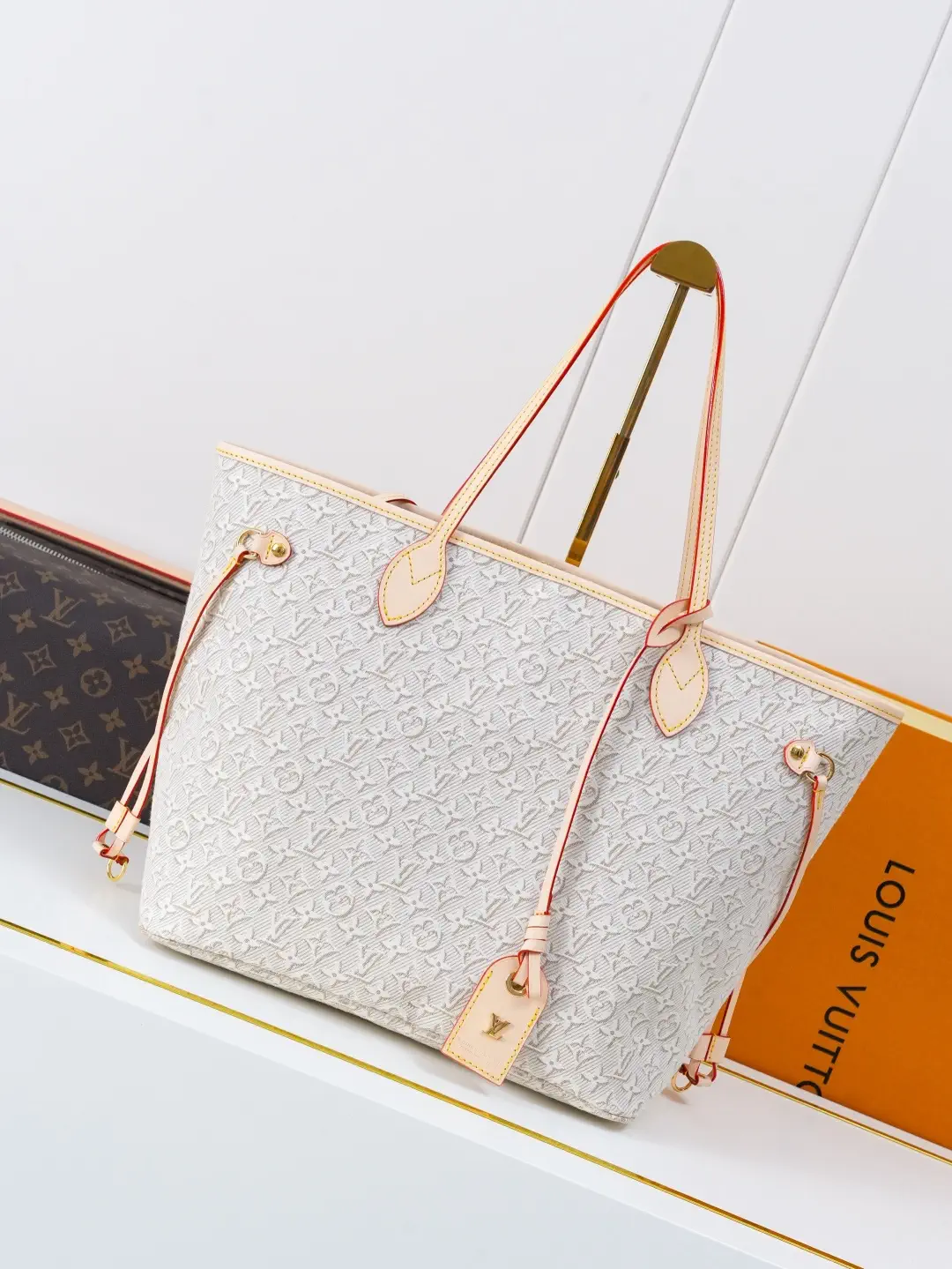 Louis Vuitton Monogram Emblème Neverfull MM Tote Bag image 1