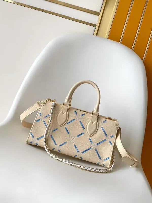 Louis Vuitton OnTheGo East West Embroidered Top Handle Bag image 1