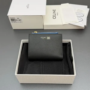 CELINE Black Short Wallet image 1