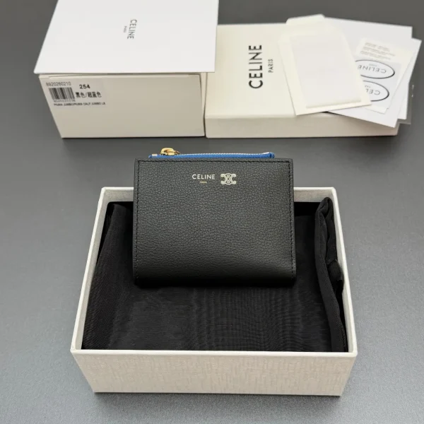 CELINE Black Short Wallet image 1