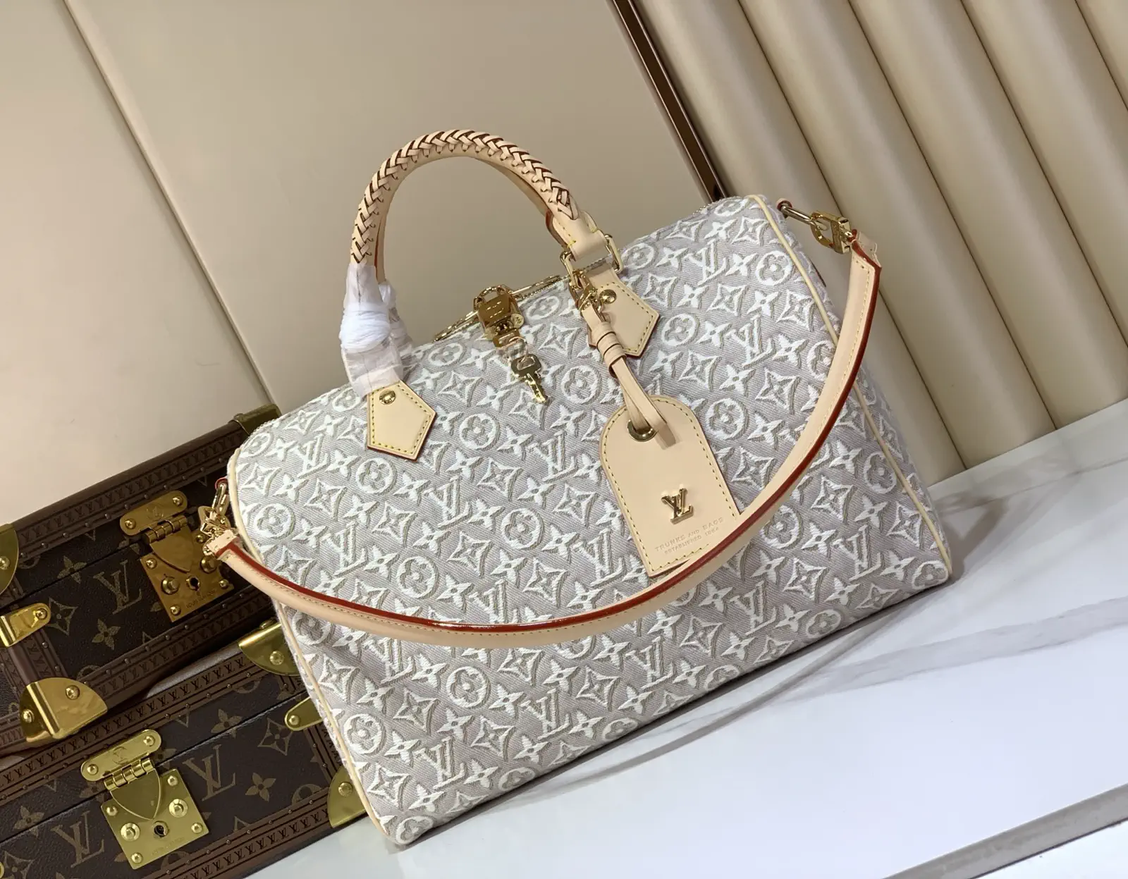 Louis Vuitton Speedy Soft 30 Monogram Top Handle Bag image 1