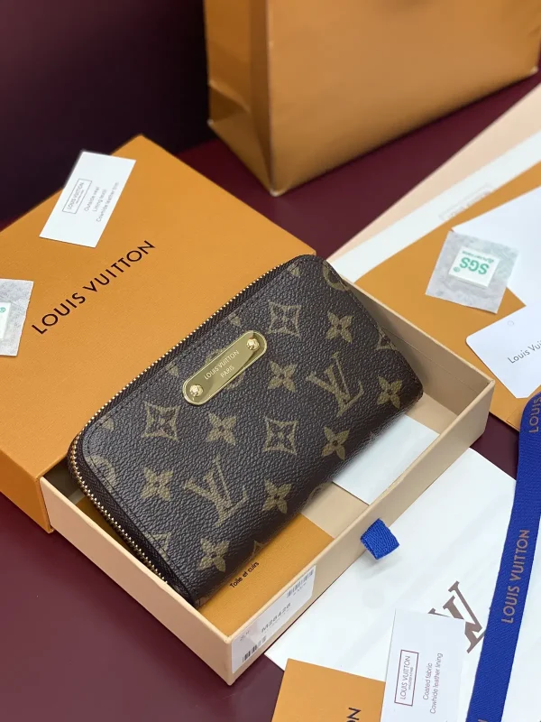 Louis Vuitton Monogram Zip Wallet image 1