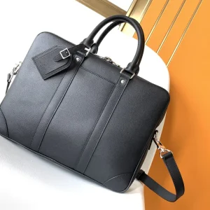 Louis Vuitton Voyage Small Black Briefcase Bag image 1