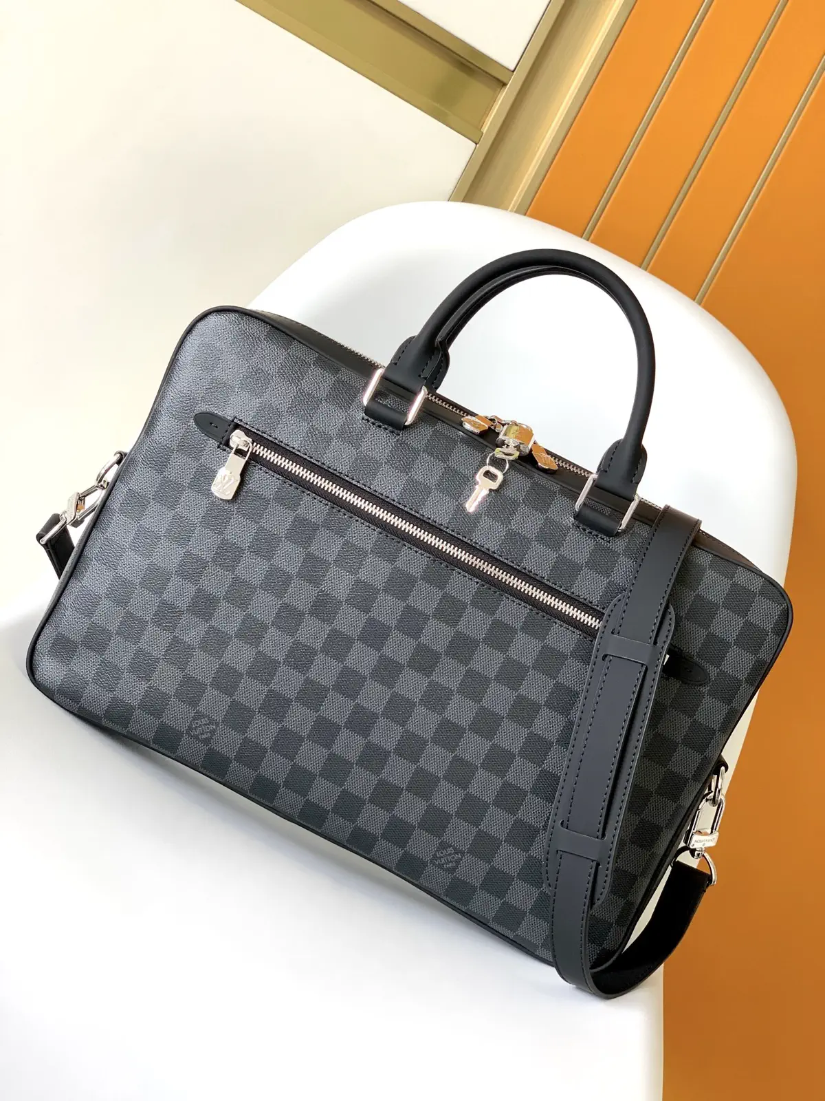 Louis Vuitton Checkerboard Porte Documents Briefcase image 1