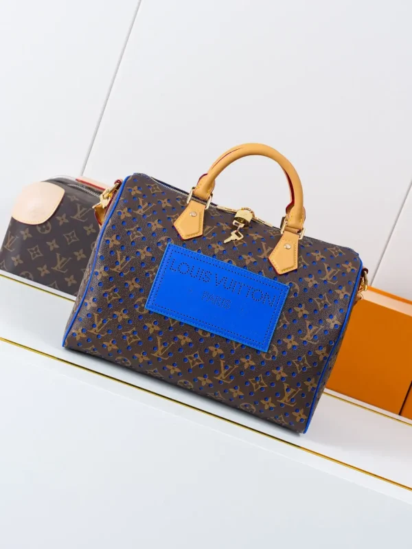 Louis Vuitton Speedy Soft 30 Monogram Perfo Top Handle Bag image 1