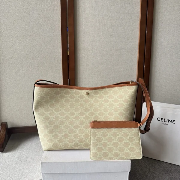 CELINE Monogram Soft Shopper Shoulder Bag image 1