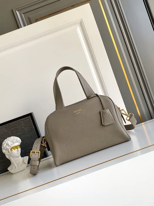 Prada Leather Top Handle Bag image 1