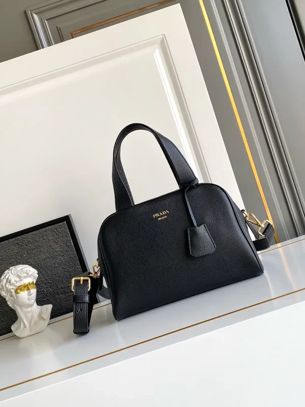 Prada Leather Top Handle Bag image 1