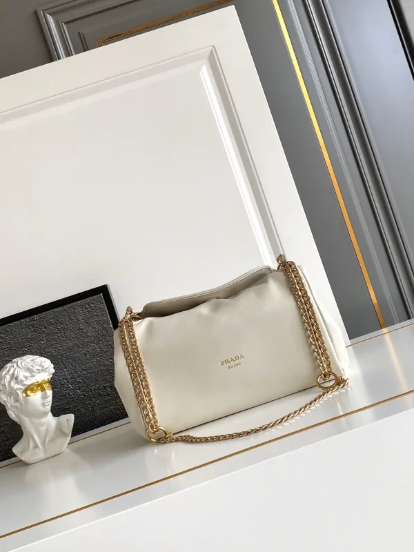 Prada Leather Chain Shoulder Bag image 1