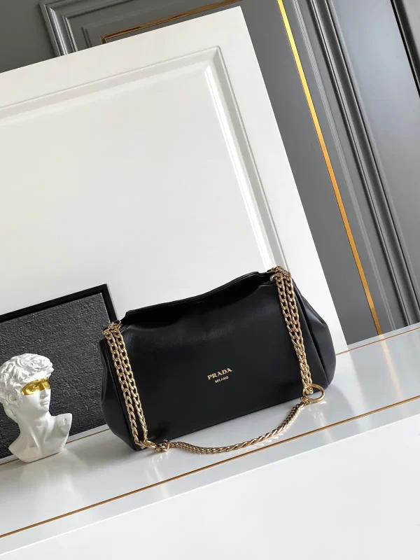 Prada Small Leather Chain Shoulder Bag image 1