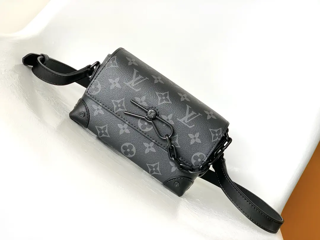 Louis Vuitton Steamer Mini Monogram Eclipse Crossbody Bag image 1