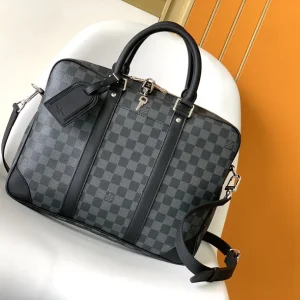 Louis Vuitton Damier Graphite Voyage Small Briefcase Bag image 1