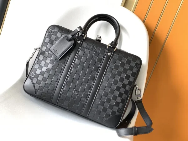 Louis Vuitton Damier Graphite Voyage Small Briefcase Bag image 1