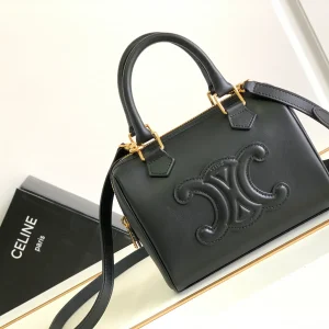 CELINE CUIR TRIOMPHE Small Boston Bag image 1