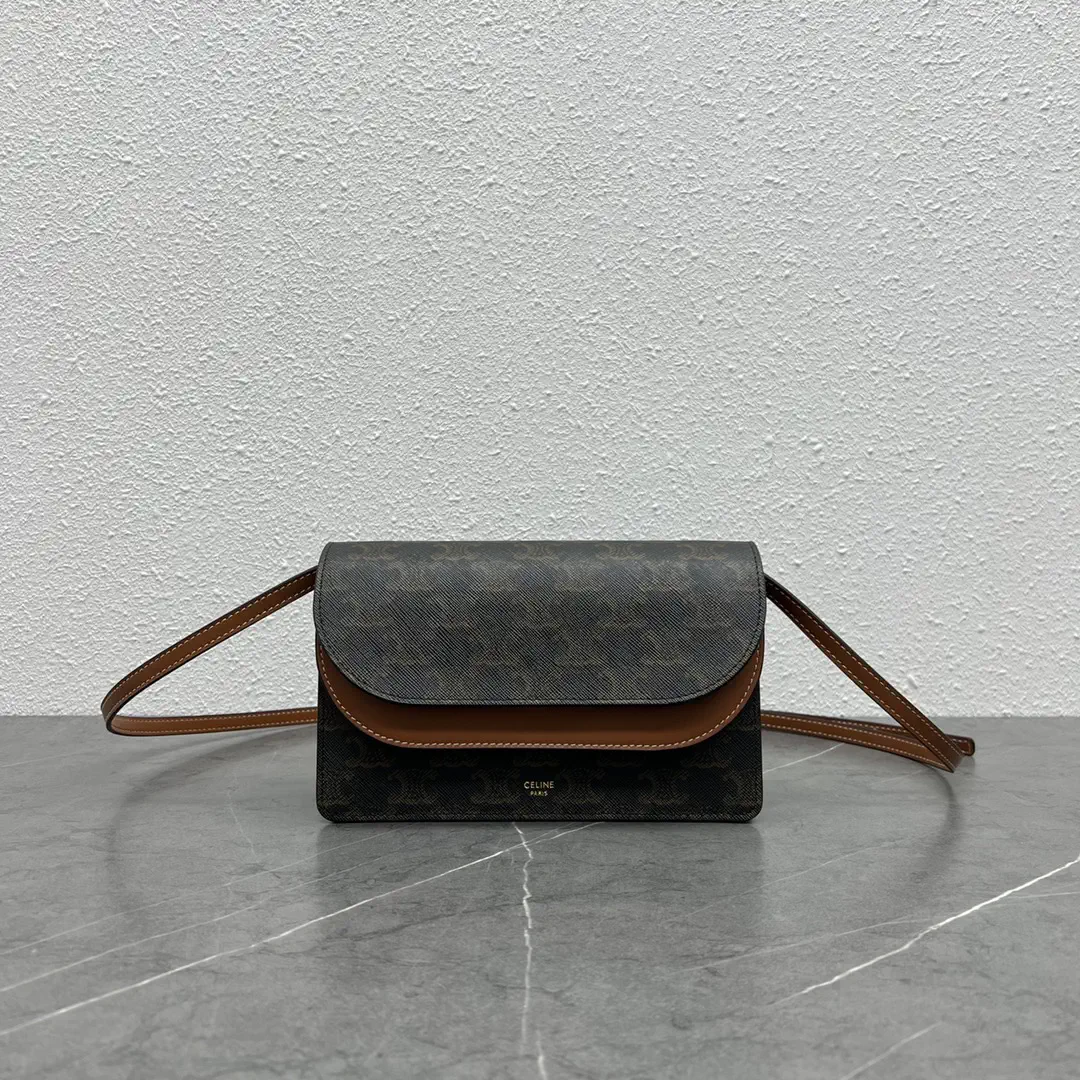CELINE Monogram Envelope Crossbody Bag image 1