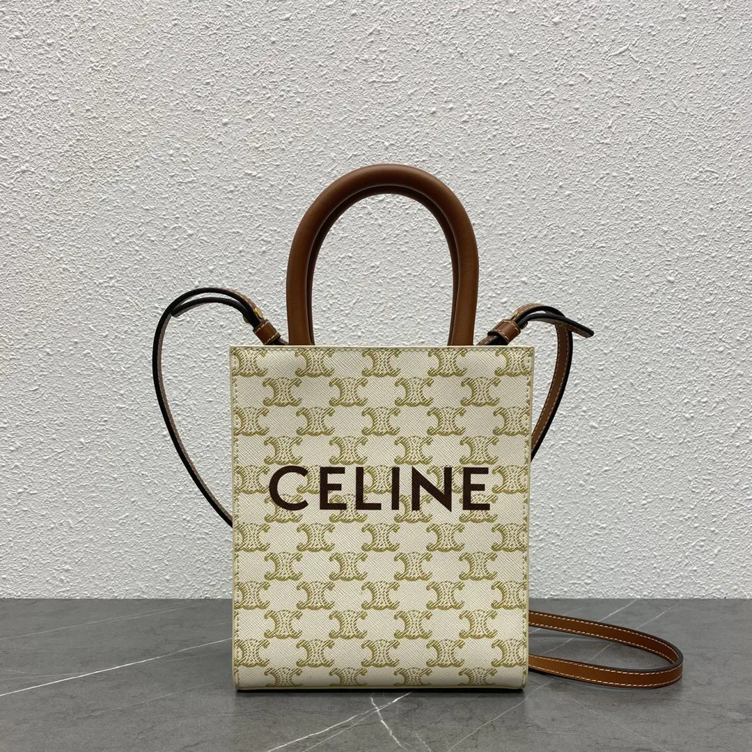 CELINE Triomphe Mini Tote Bag image 1