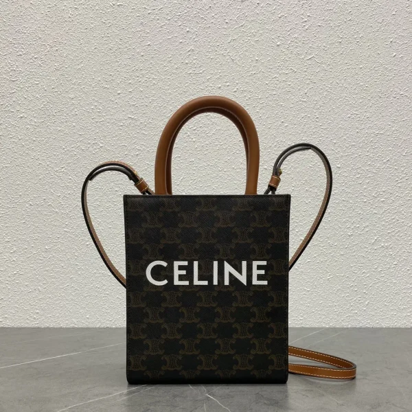 CELINE Triomphe Mini Tote Bag image 1