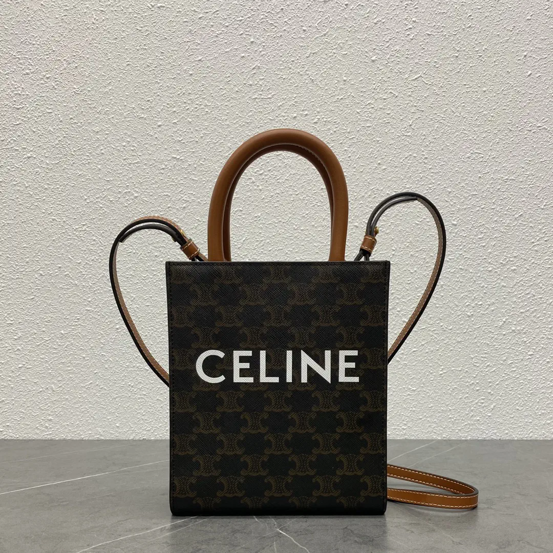 CELINE Triomphe Mini Tote Bag image 1