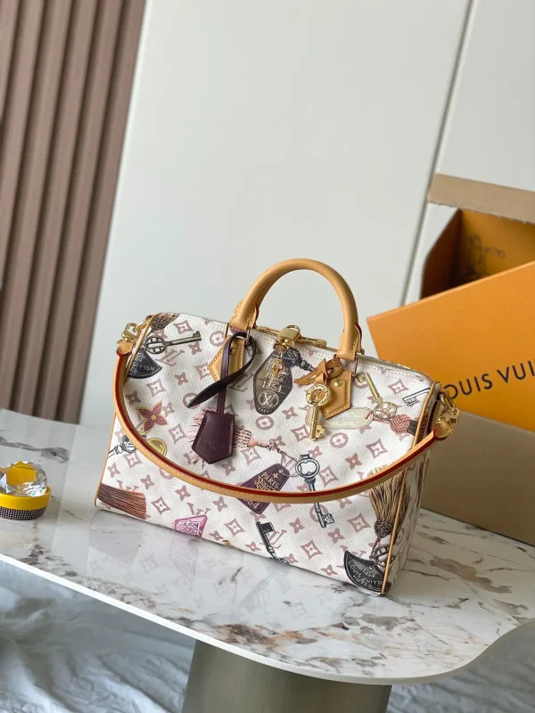 Louis Vuitton Getaway Speedy 30 Soft Printed Top Handle Bag image 1