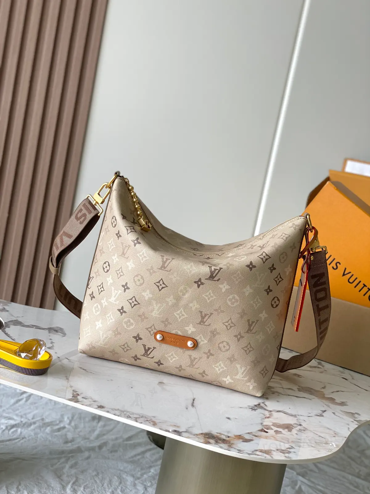 Louis Vuitton Monogram Vagabond Hobo PM Shoulder Bag image 1