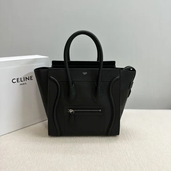 CELINE Black Luggage Top Handle Bag image 1