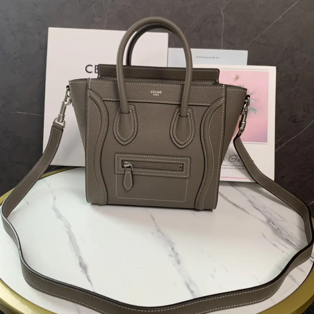 CELINE Nano Luggage Top Handle Bag image 1
