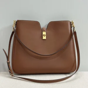 CELINE Brown Leather Shoulder Bag image 1