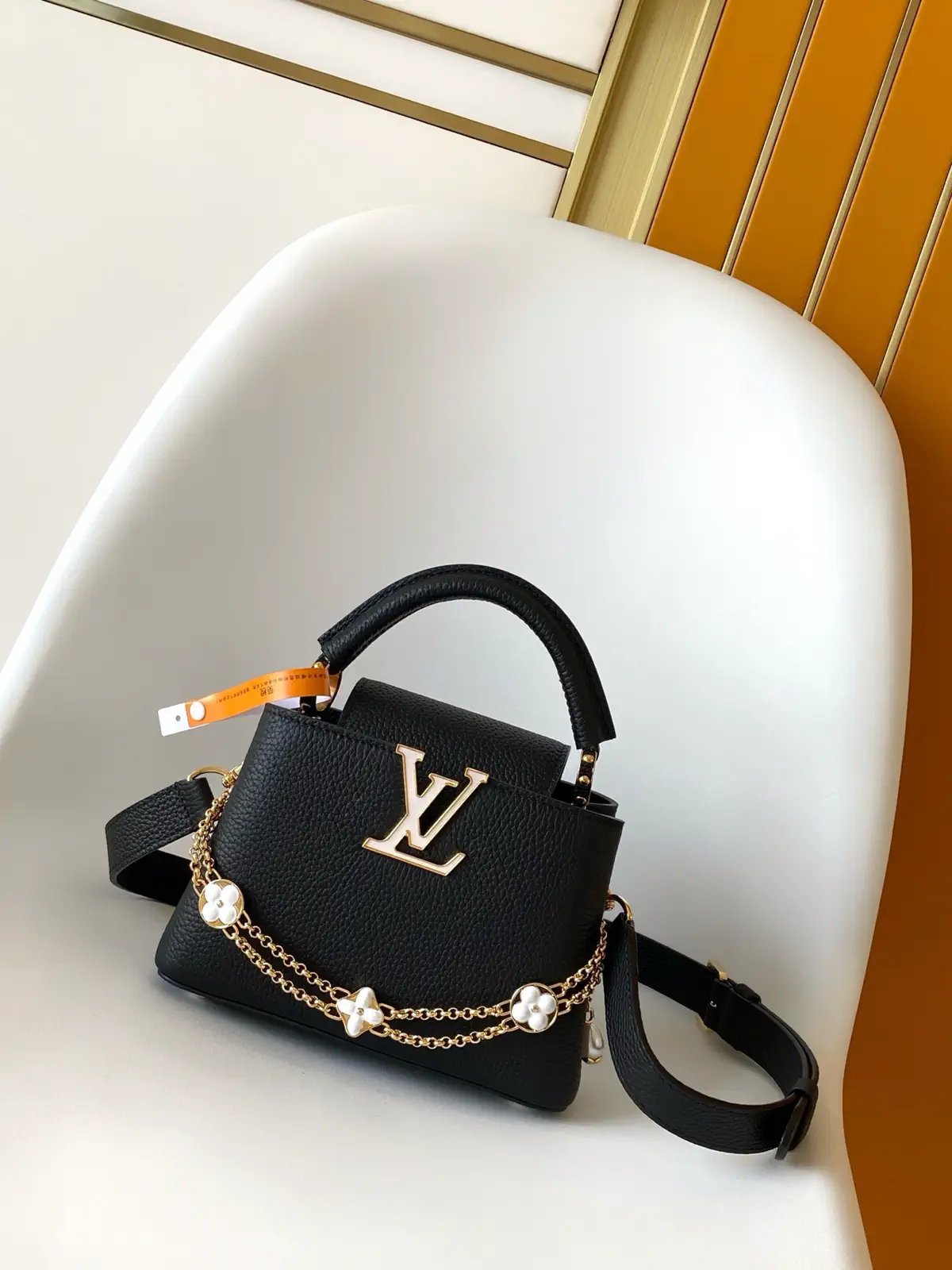 Louis Vuitton Capucines Daydream Nano Handbag with Decorative Chain image 1