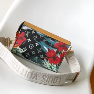 Louis Vuitton Floral Monogram Canvas Crossbody Bag image 1