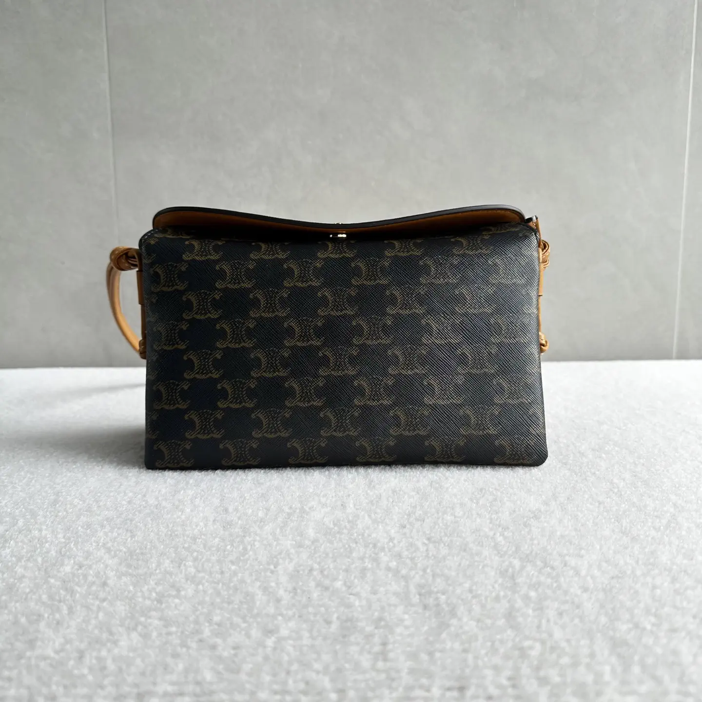 CELINE Monogram Trio Flap Shoulder Bag image 1