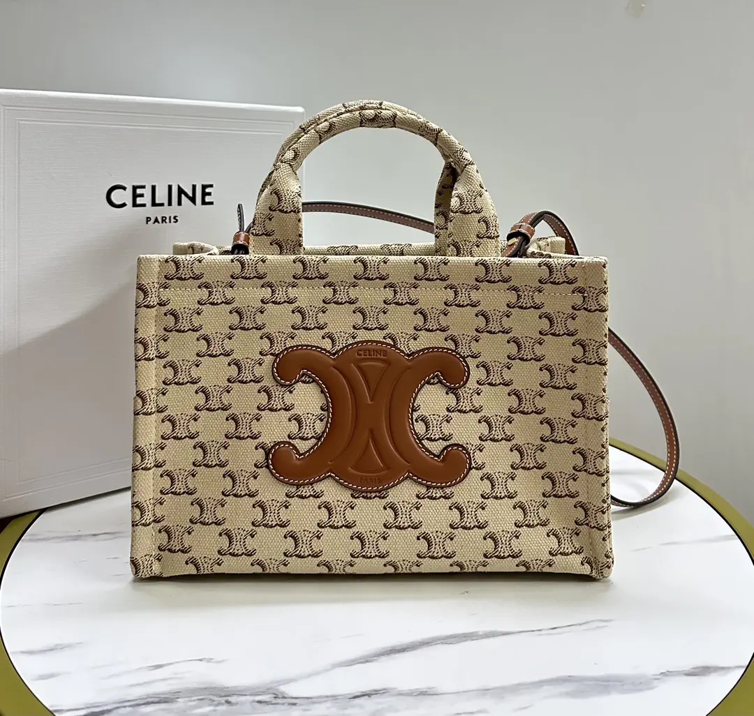 CELINE Monogram Canvas Tote Bag image 1