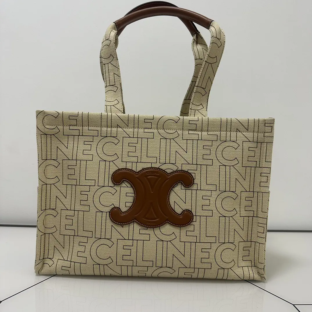 CELINE Monogram Canvas Tote Bag image 1