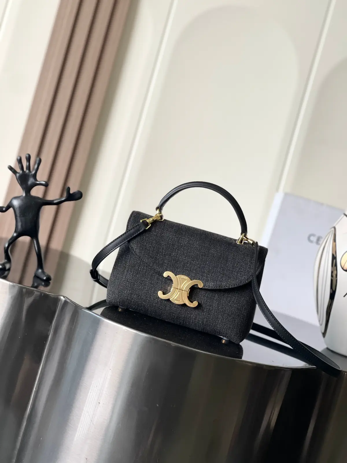 CELINE Teen Nino Top Handle Bag image 1