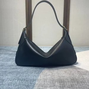 CELINE Black Leather Shoulder Bag image 1