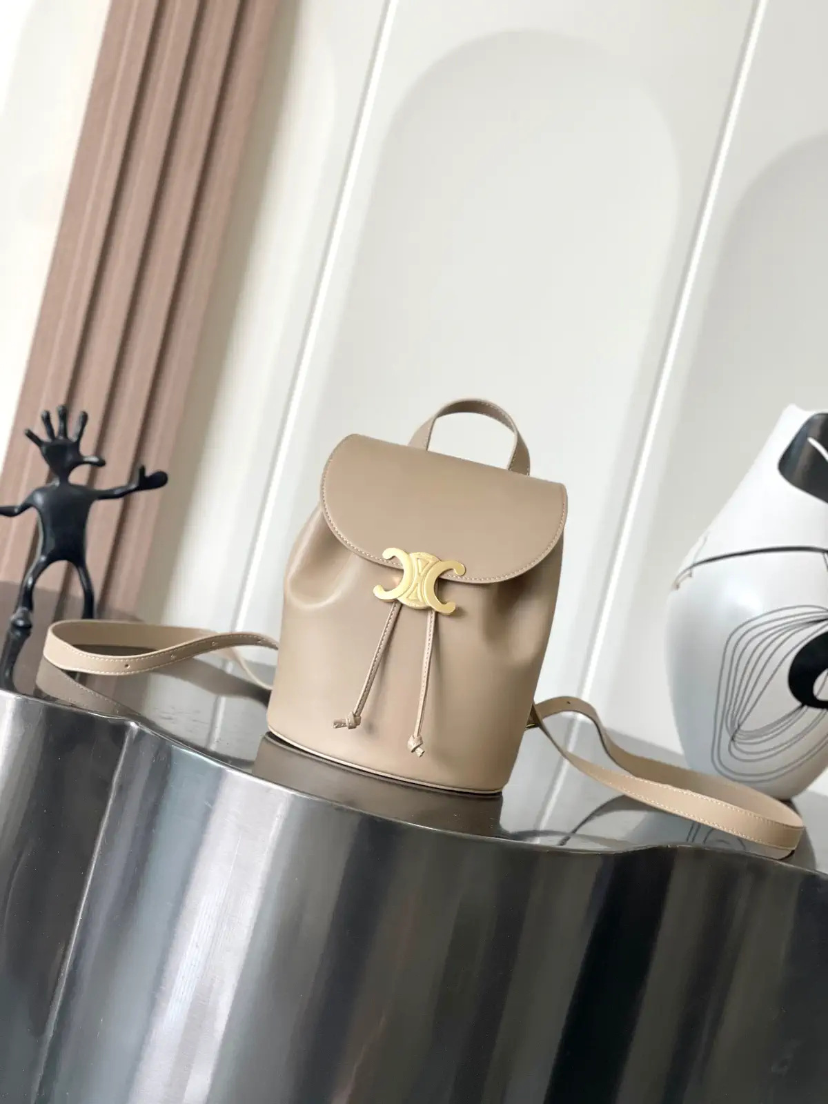 CELINE BONNIE Leather Backpack image 1