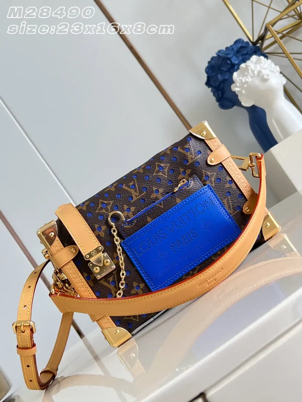 Louis Vuitton Side Trunk MM Monogram Perfo Bag image 1