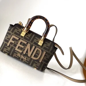 FENDI Mini ByThe Way Monogram Top Handle Bag image 1