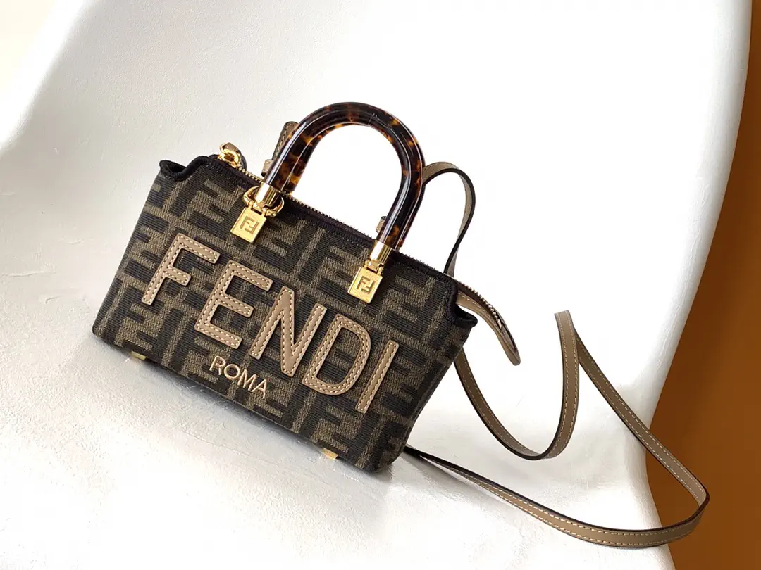 FENDI Mini ByThe Way Monogram Top Handle Bag image 1