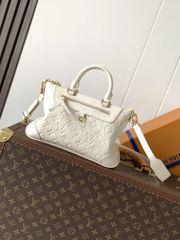 Louis Vuitton Cream Monogram Top Handle Bag image 1