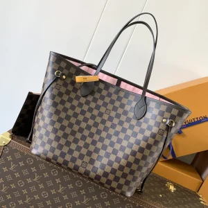 Louis Vuitton Neverfull MM Damier Ebene Tote Bag image 1