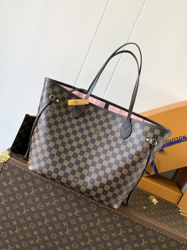 Louis Vuitton Neverfull MM Damier Ebene Tote Bag image 1