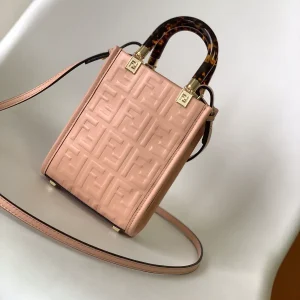 FENDI Mini Sunshine Shopper Top Handle Bag image 1