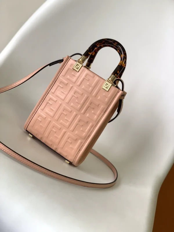 FENDI Mini Sunshine Shopper Top Handle Bag image 1