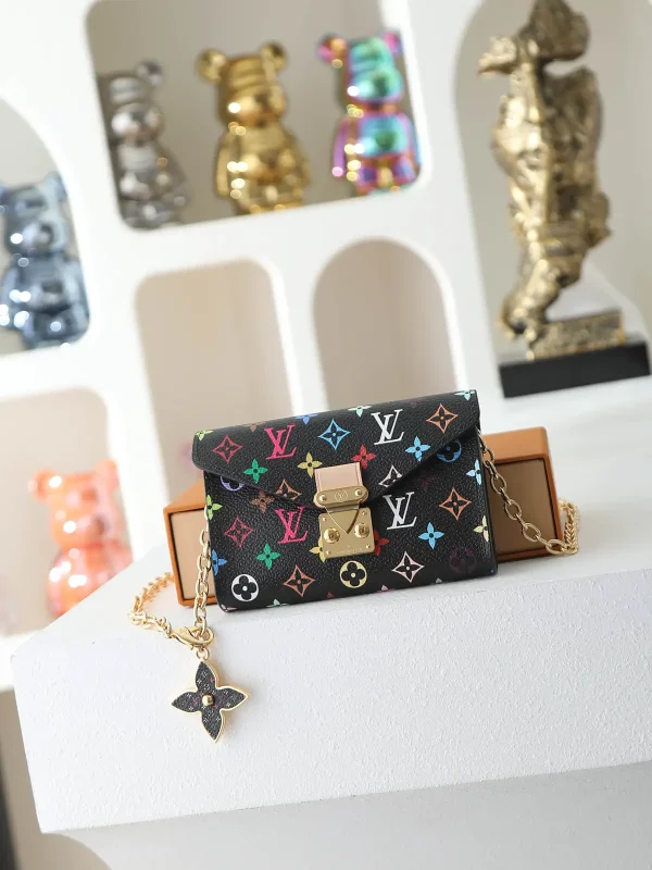 Louis Vuitton Multicolor Monogram Chain Bag image 1