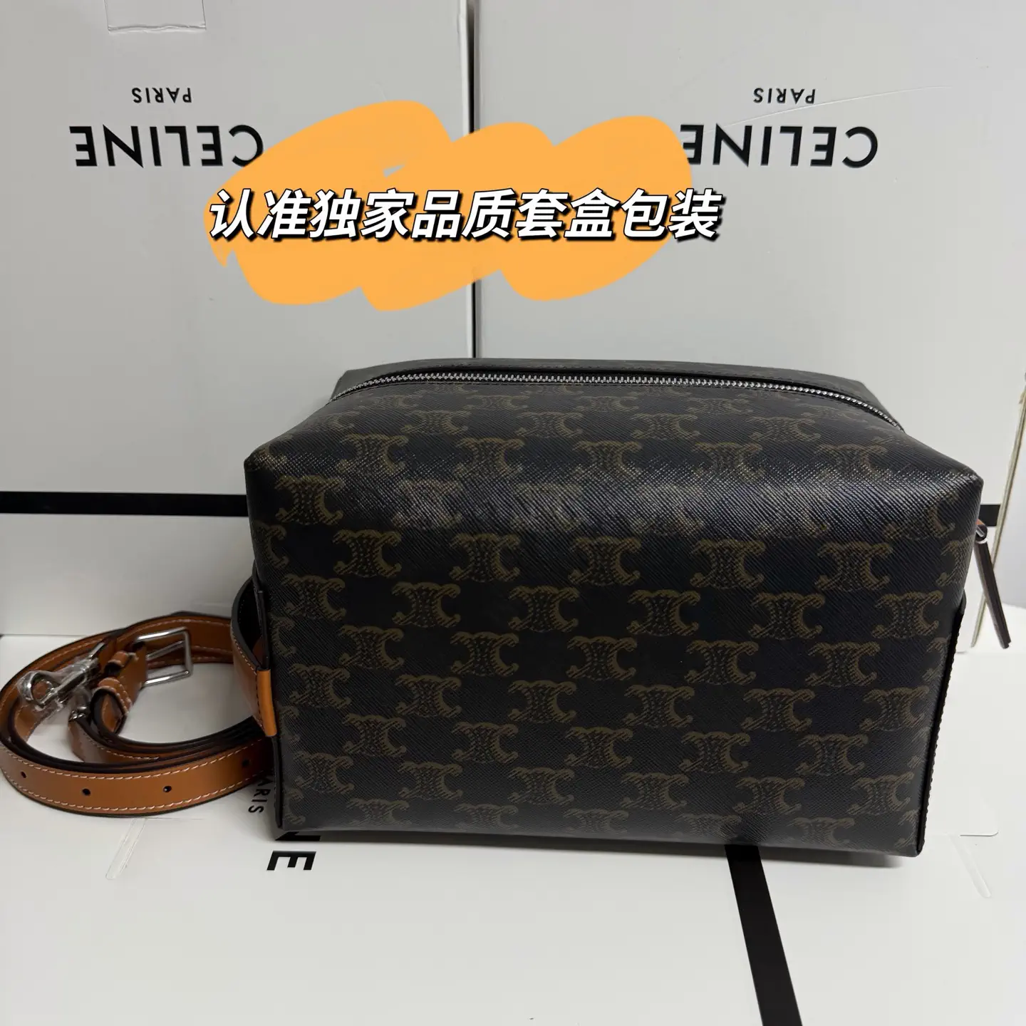CELINE Triomphe Monogram Crossbody Bag image 1