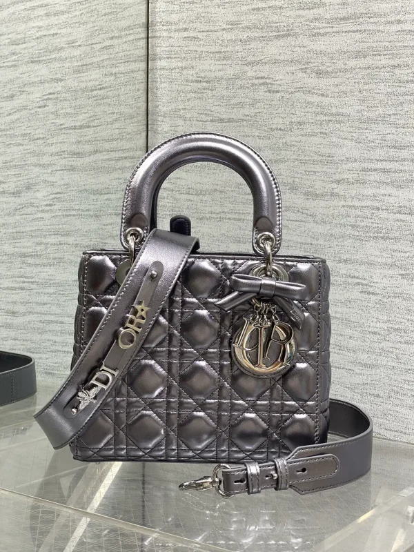 Dior Quilted Bow Top Handle Bag image 1