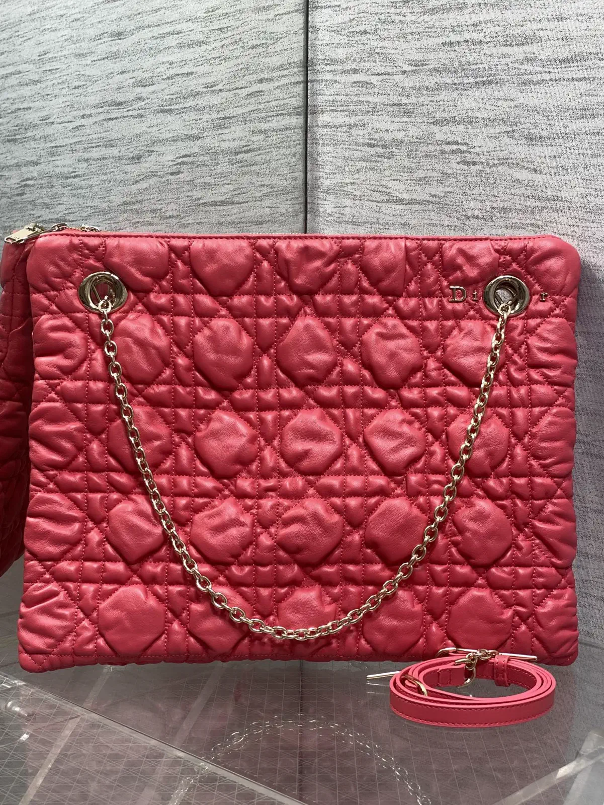 Dior Quilted Leather Shoulder Bag image 1